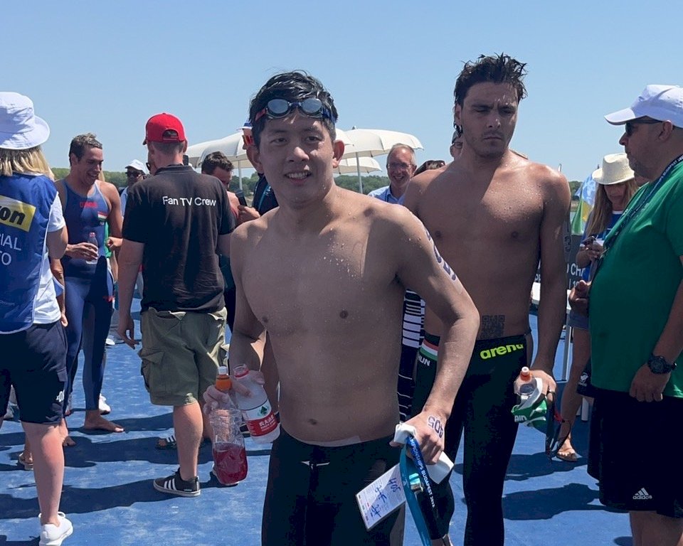 FINA世錦賽公開水域男子25Ｋ  卓承齊排名第9締造台灣史上最佳