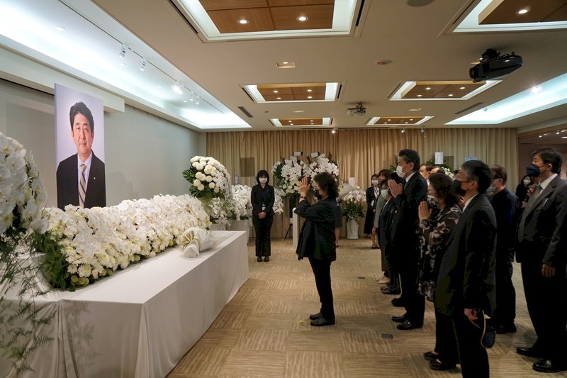 悼安倍晉三  陳菊：堅定的盟友、永遠的兄弟
