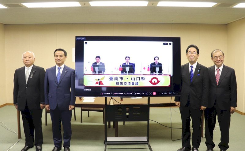緬懷安倍晉三 台南和日本山口縣相約秋天締盟