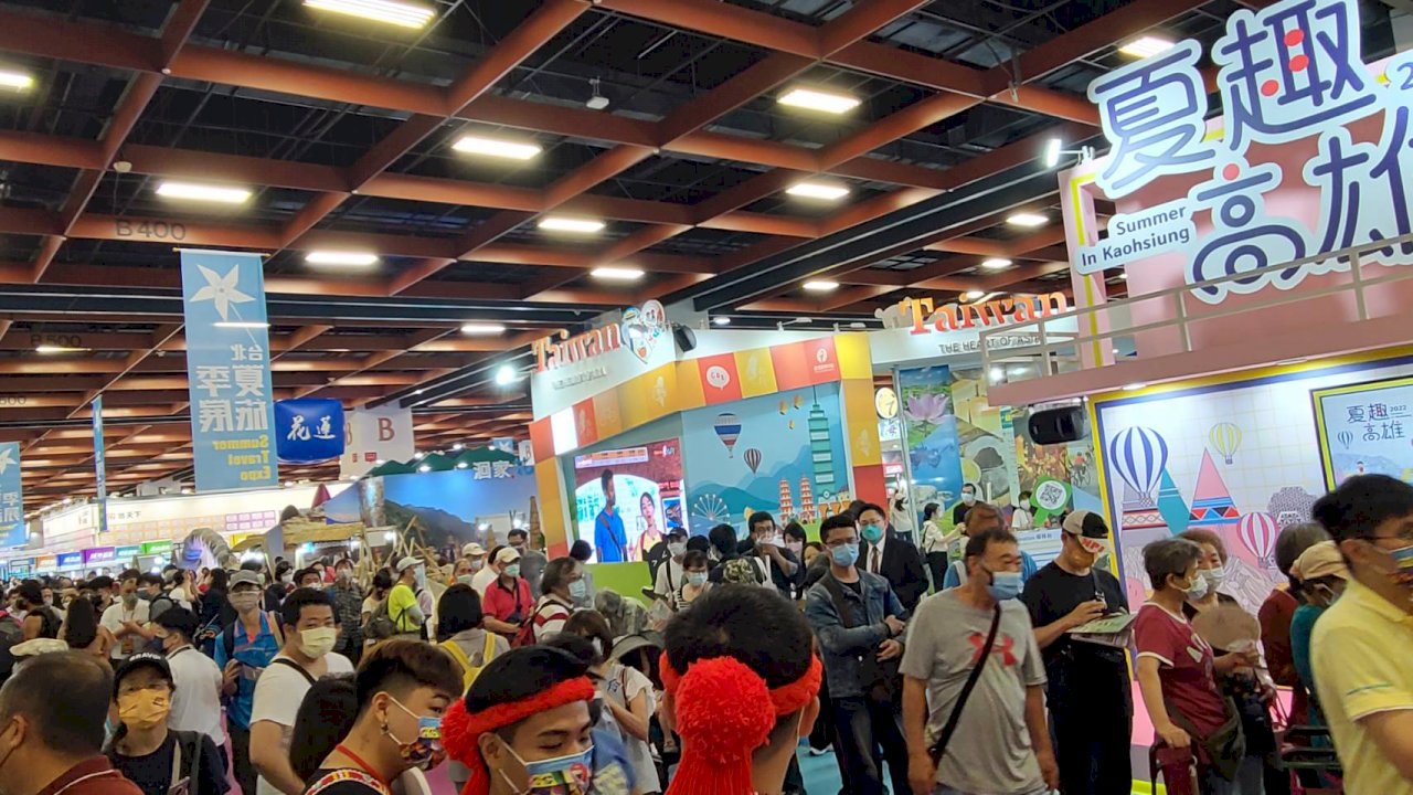 國旅補助今開跑 台北國際夏季旅展登場助攻「添柴火」 (影音)