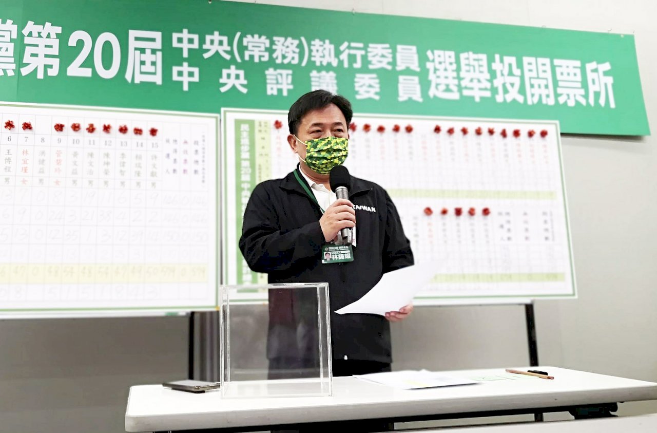 民進黨內權力核心改選 中常委各派系結構維持現狀