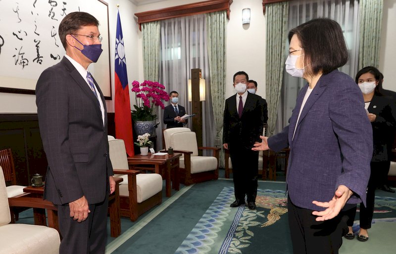 總統：深化與美歐鏈結 在全球民主聯盟經貿合作扮更積極角色