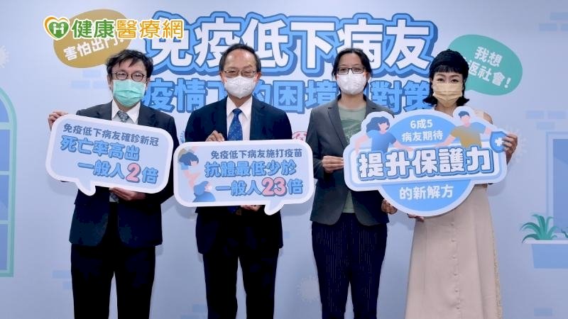免疫低下病患施打新冠疫苗　抗體竟比一般人低1.3~23倍