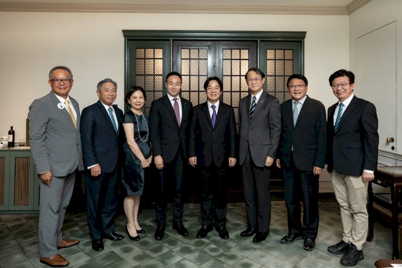 日本眾議員鈴木馨祐訪台 賴清德：加深友好夥伴關係