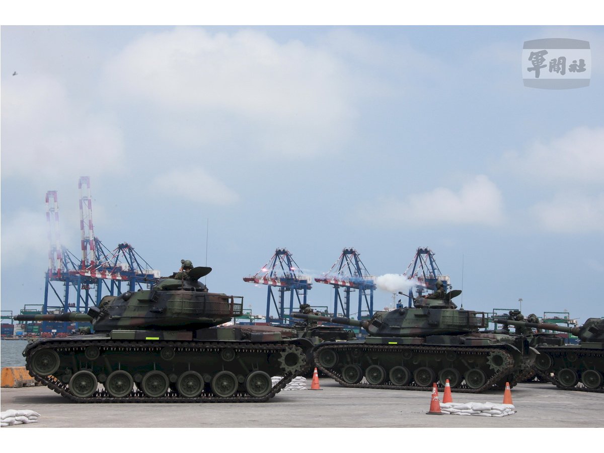 漢光演習操演反登陸作戰 守衛台北港瓦解敵軍攻勢