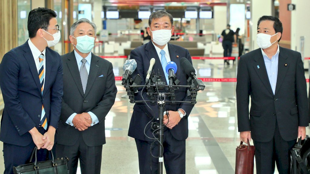 日前防衛大臣石破茂率團訪台 聚焦安全議題