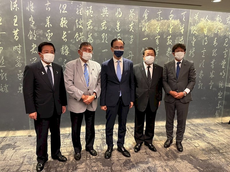 宴請日訪團 朱立倫：雙邊長期互動持續強化邦誼