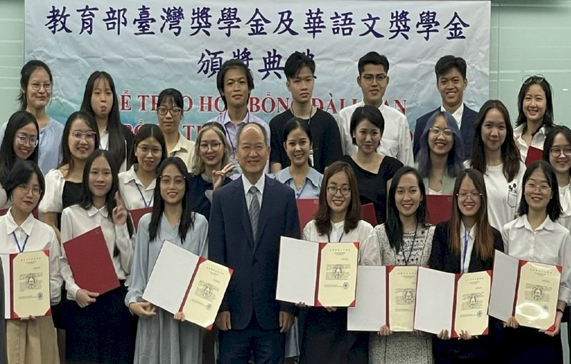 圓台灣留學夢 越生自勉擔任台越民間大使