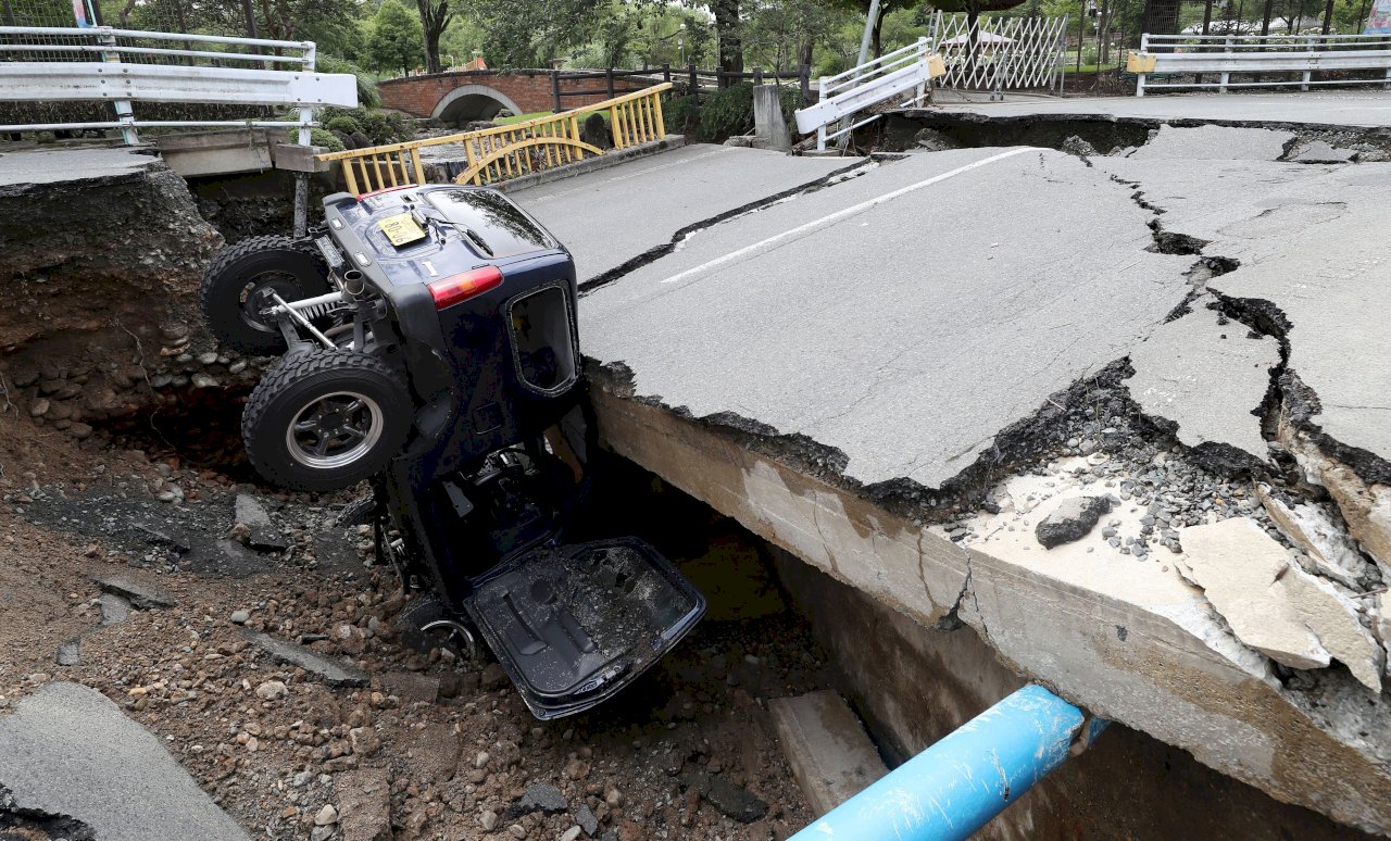 日本北部豪雨傳災情 20萬居民被籲撤離
