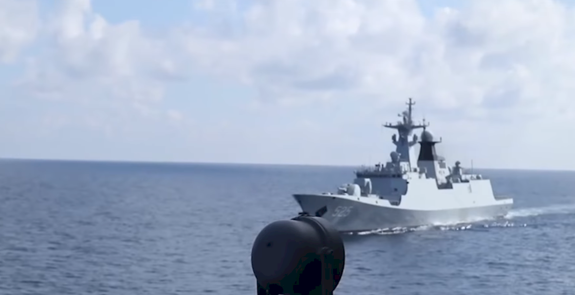 國防部再公布監控共艦畫面 海軍海巡協力合作(影)