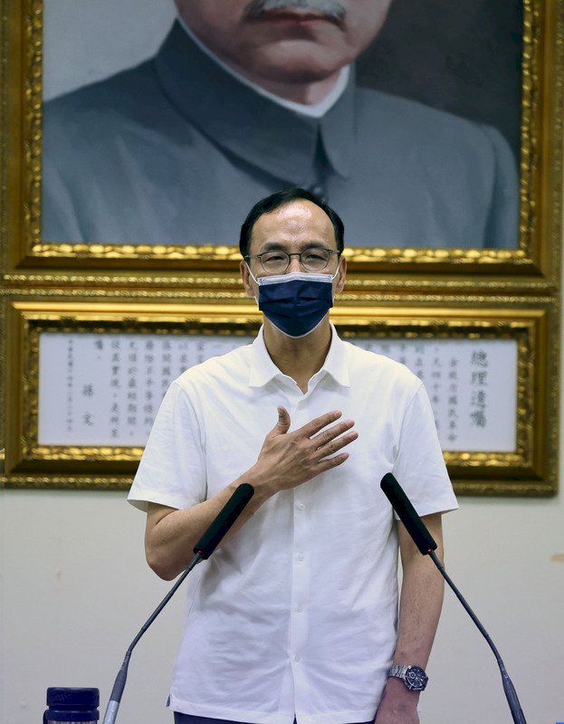 林祖嘉指堅持九二共識 朱立倫：黨員發言須根據黨綱黨章