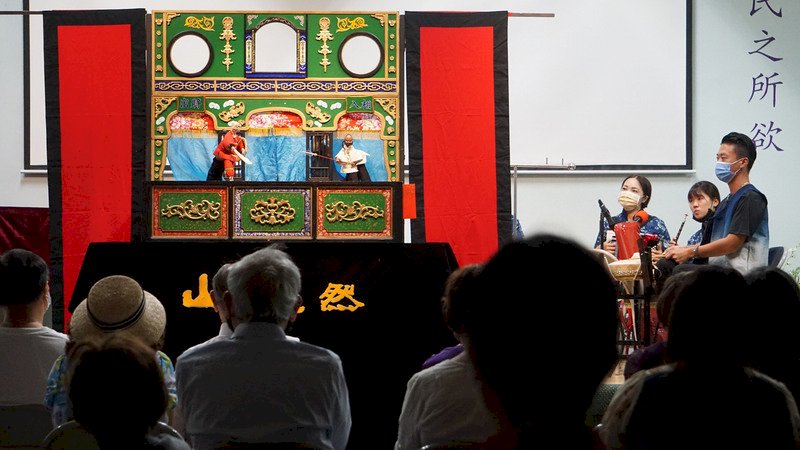 台灣布袋戲講客家話 洛杉磯演出武松打虎