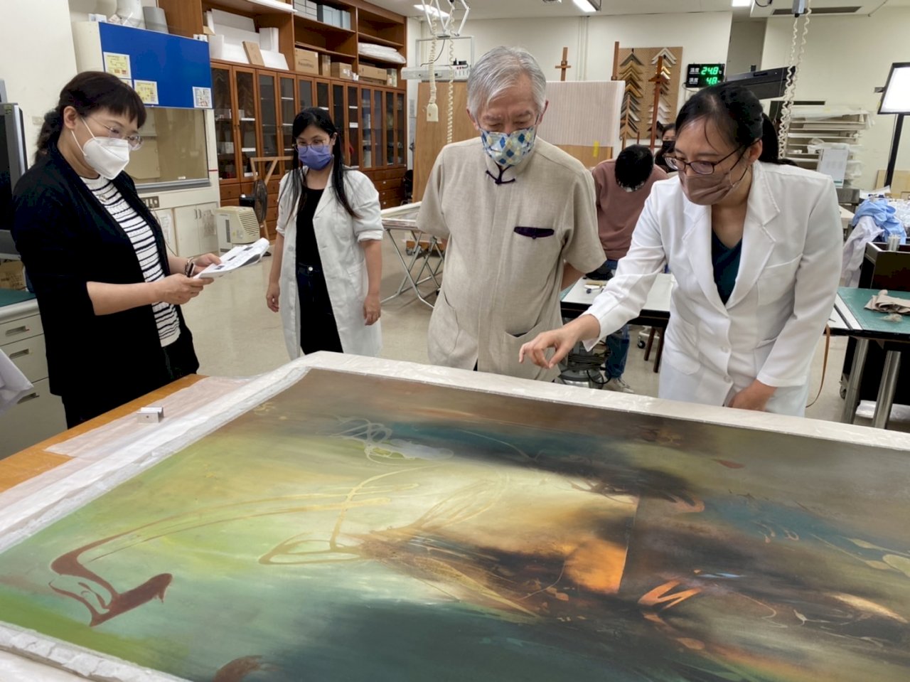 史博館修護巴西聖保羅雙年展作品 南藝大擔重任