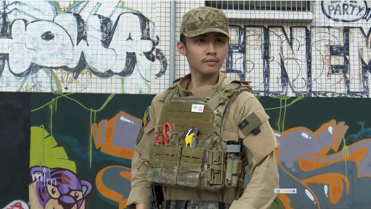 台男烏克蘭從軍  上了德國電視