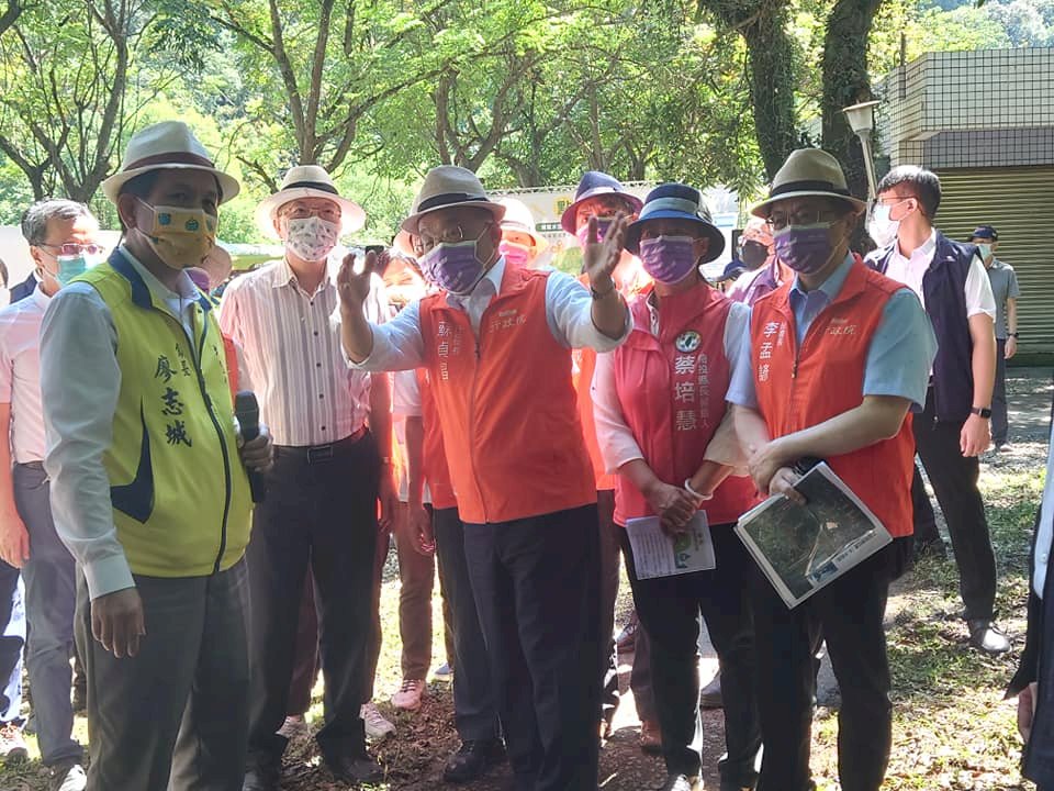 視察埔里水源公園預定地  蘇揆：全力支持