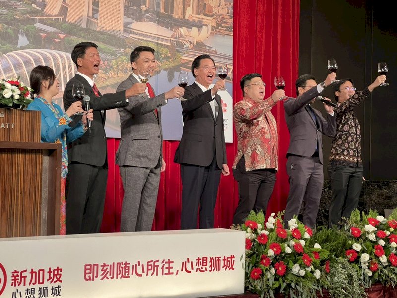 新加坡駐台代表：星台獨特友好關係更加穩固