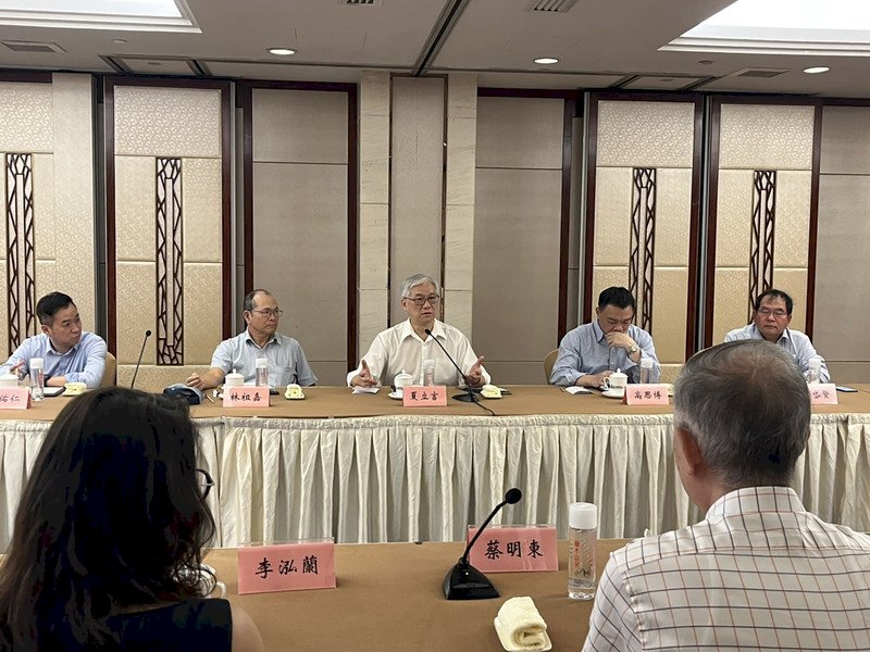 訪中會台商台生 夏立言：兩岸應共同努力維繫和平