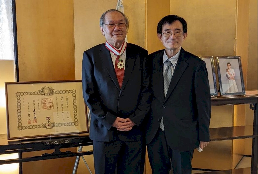 促進日台相互理解 歷史學者李永熾獲頒旭日中綬章
