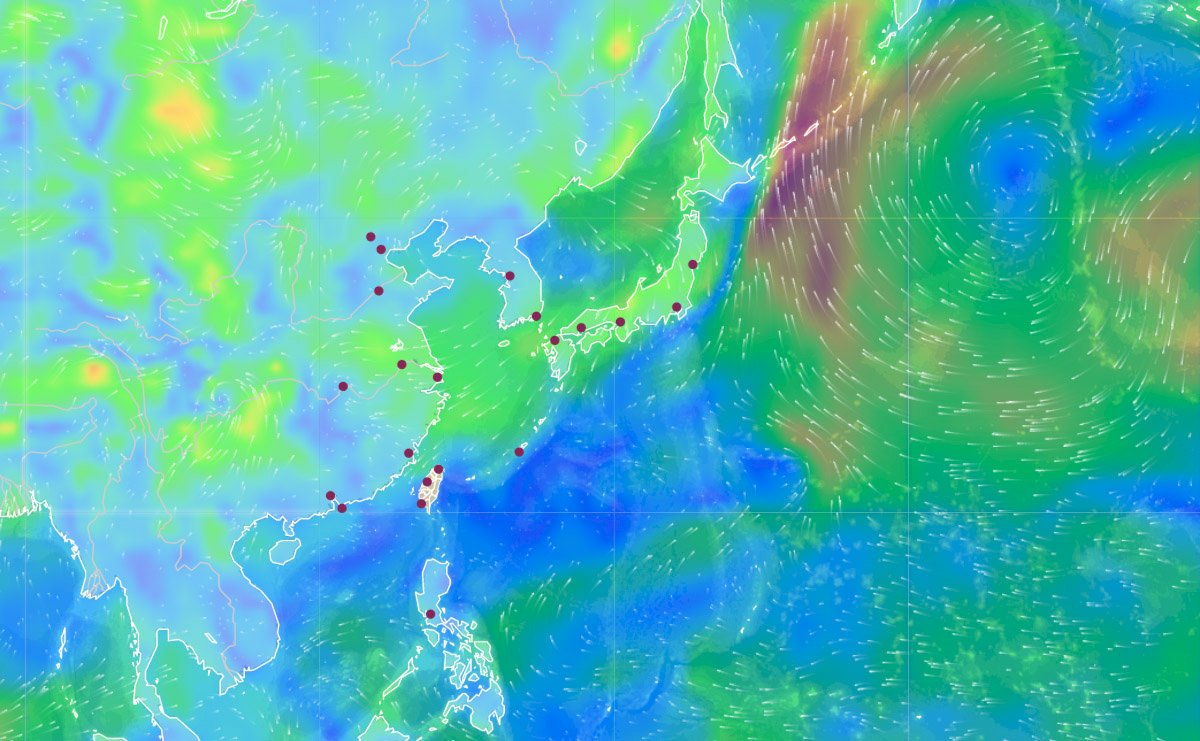 輕颱軒嵐諾形成 對台無直接影響