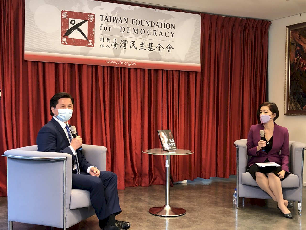 別對中國有幻想 宗教自由委員會主席籲台灣捍衛自由 (影音)