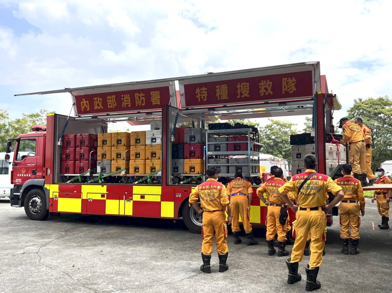 四川6.8強震 消防署：人道救援準備好了