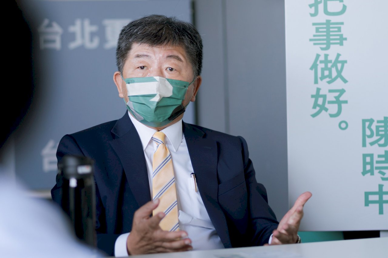 陳時中再駁藍營:「沒有執政黨會擋疫苗」