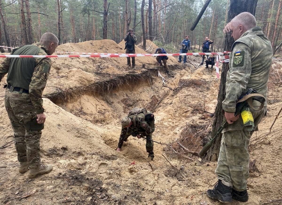 烏軍收復失土驚見大墳塚 北約：戰爭要結束還早