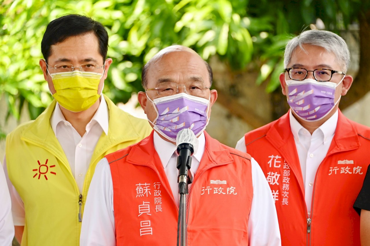 台灣政策法供無償軍援 蘇揆：堅決防衛自己國家