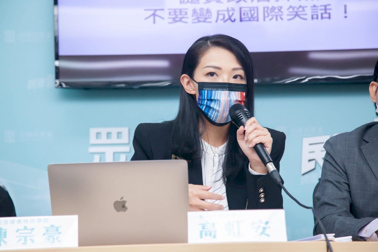 遭疑博論事後加工 高虹安：無法擅自修改上傳