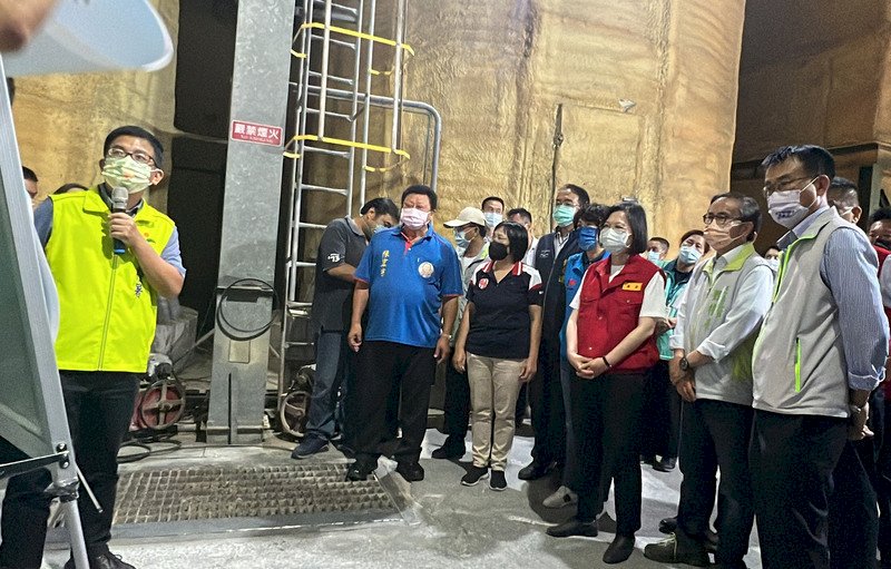 農災復建政府補助6成  總統：要做得又快又好