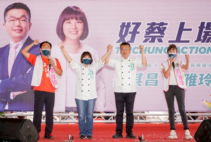 盧秀燕南下輔選謝龍介 蔡其昌指本末倒置