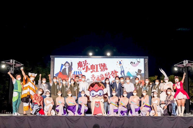 2022選戰／賴副總統新竹輔選 合體沈慧虹與親子同歡
