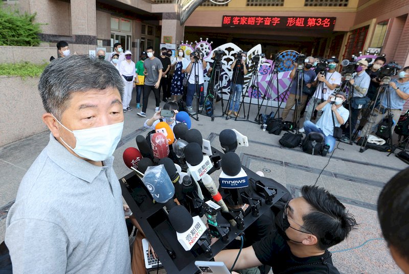 2022選戰／陳時中：必抗中保台 打亡國感大可不必