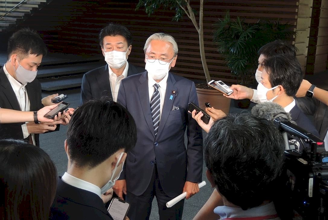 日華懇會長古屋拜會日相岸田 轉達台灣的危機感