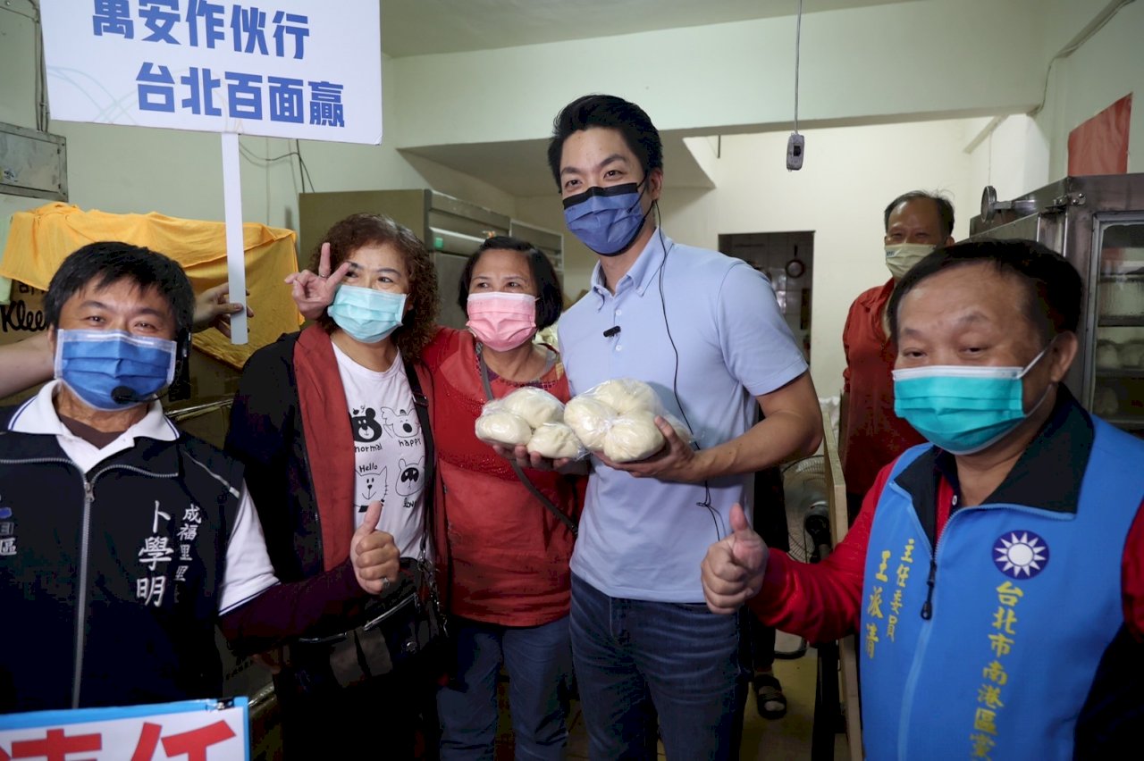2022選戰／行腳最終站 蔣萬安實際了解各區需求及問題