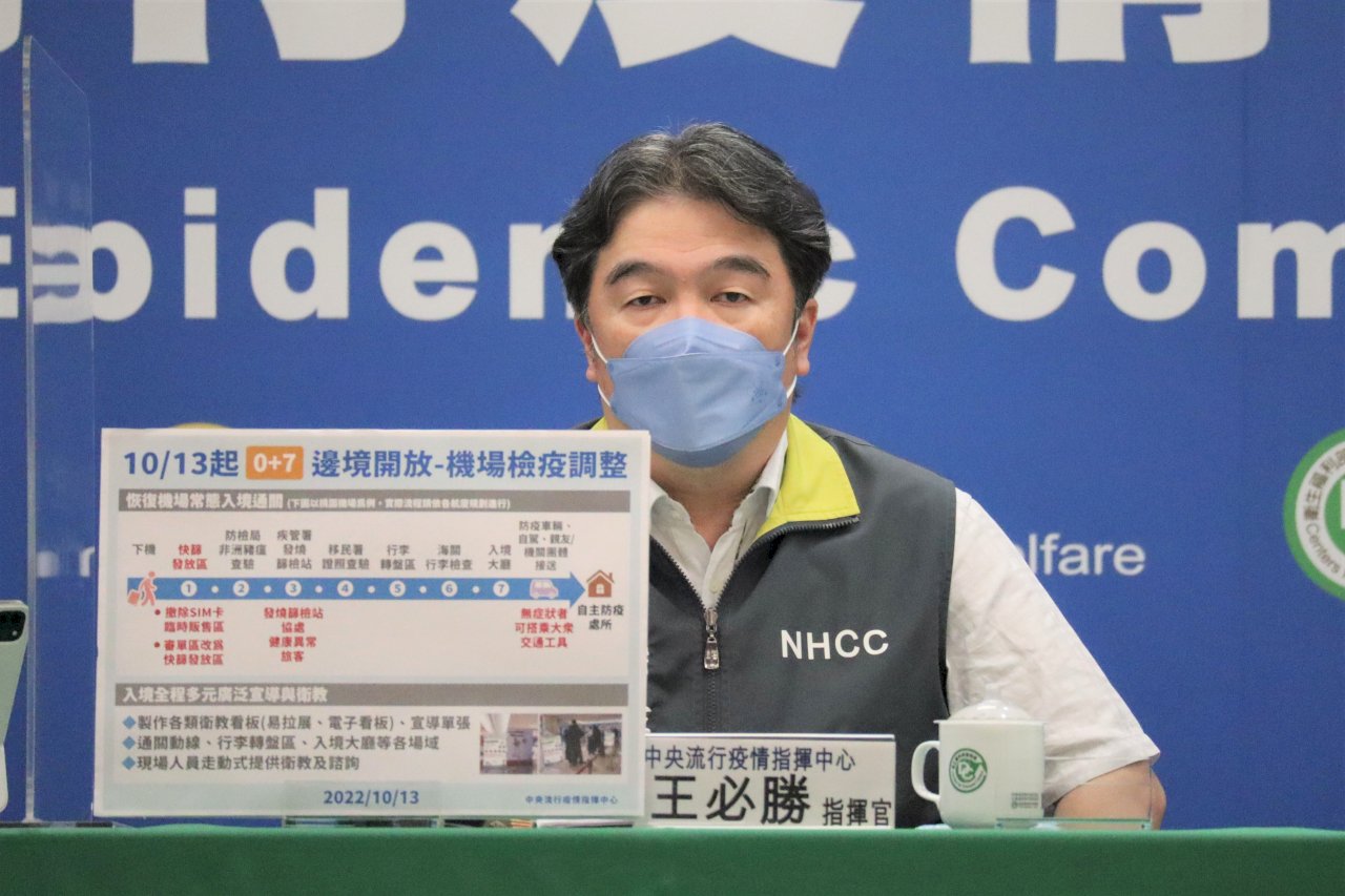 鬆綁口罩令 王必勝：11月後再討論