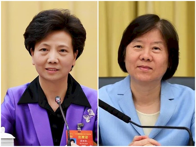 中共二十大／20年來首次 中共政治局清一色男性