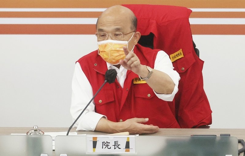 2022選戰／柯文哲颱風天赴中部輔選 蘇揆：人民生命財產比選舉輸贏重要