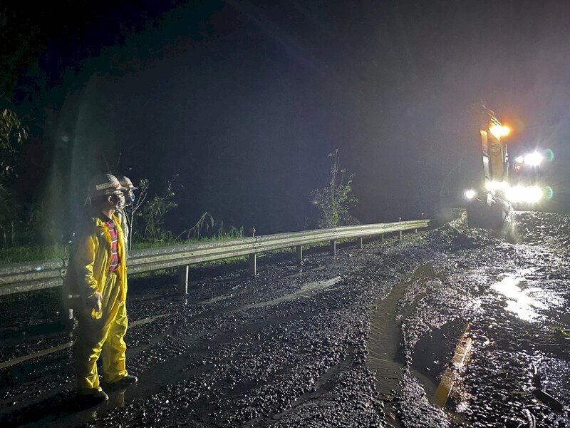 宜、桃、花仍有8路段災阻 公路總局持續搶修