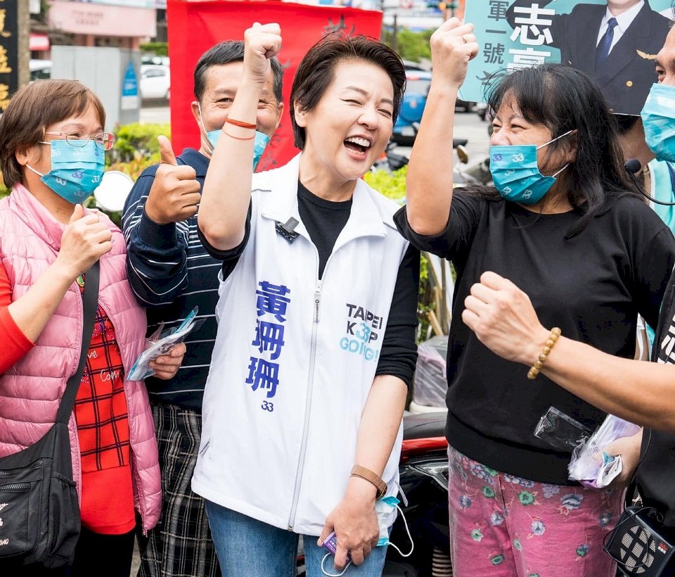 2022選戰／柯鍾會 黃珊珊：正常交流 不需政治操作