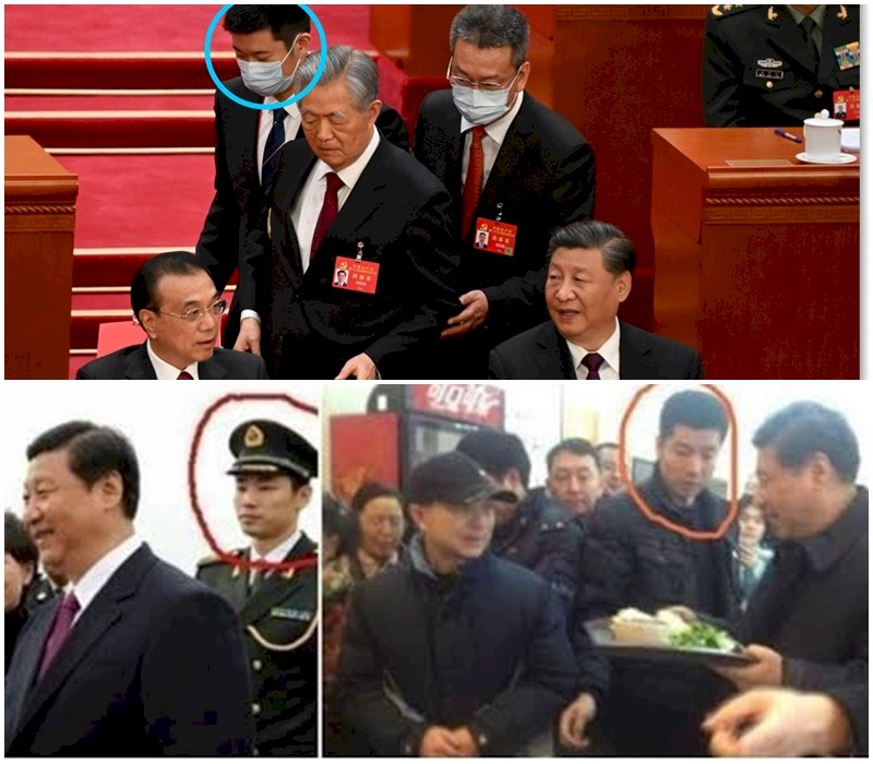 中共二十大／胡錦濤「被離場」 御前帶刀侍衛孔紹遜出手(影音)
