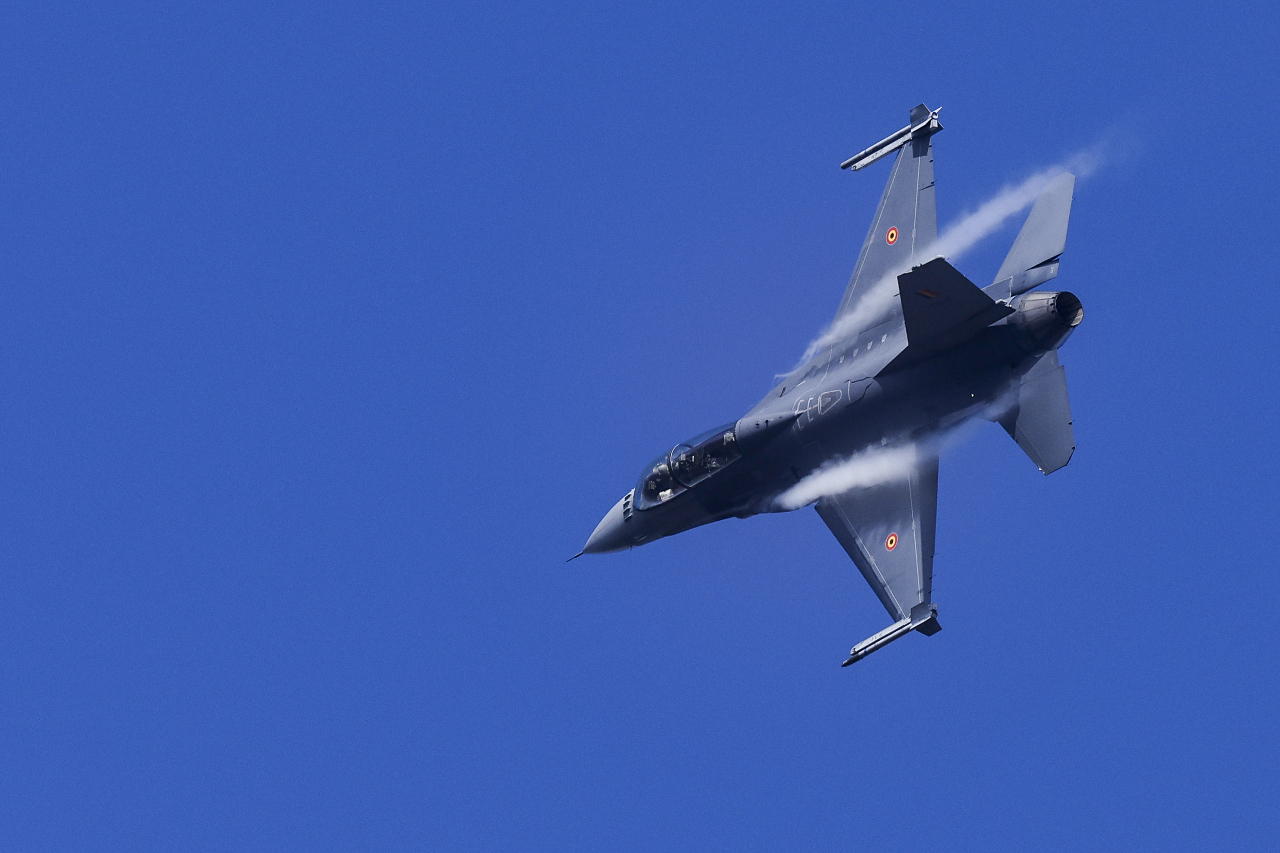 F-16戰機援烏 比利時承諾2028前交付30架