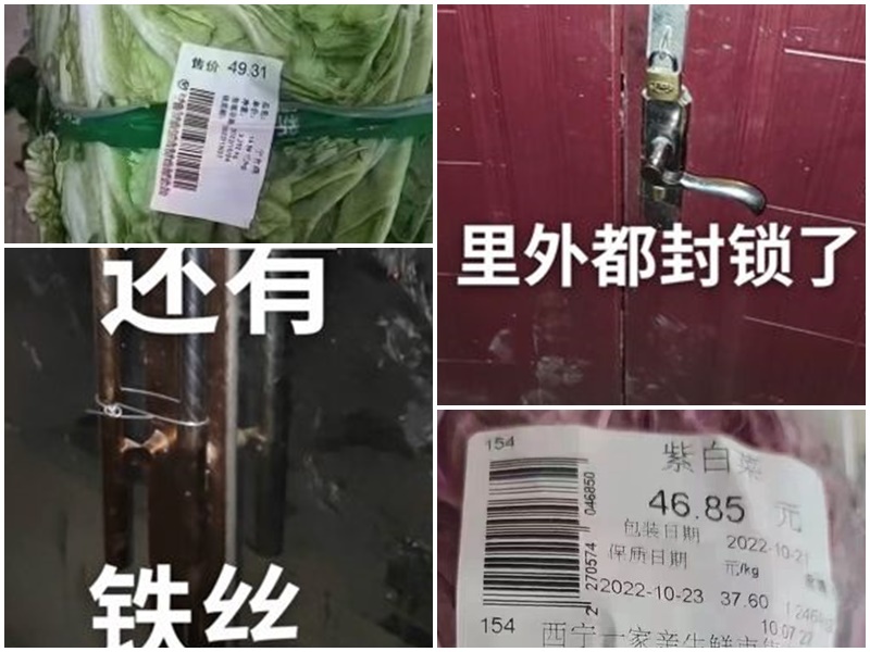 清零難+封控嚴  西寧一顆白菜哄抬至208元