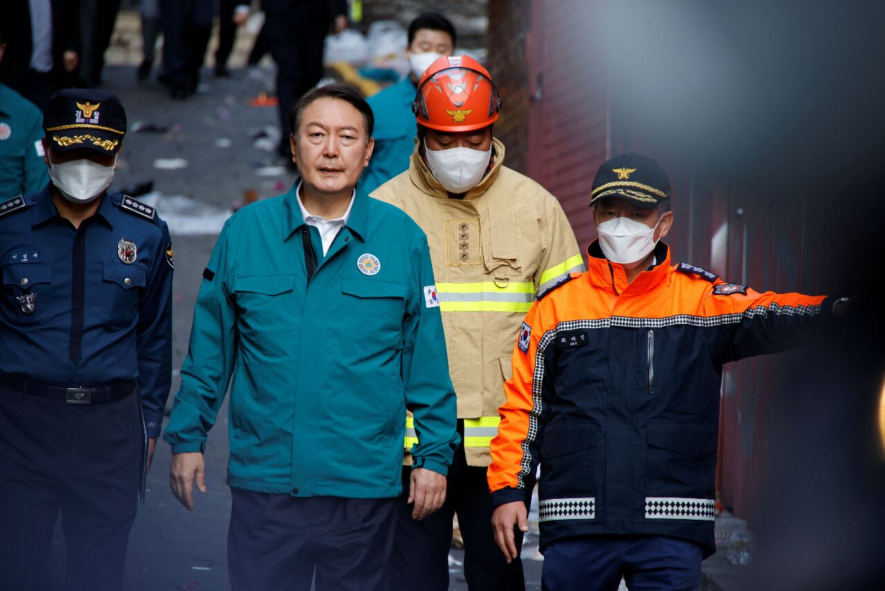 尹錫悅為梨泰院事故致歉 誓言究責與改革