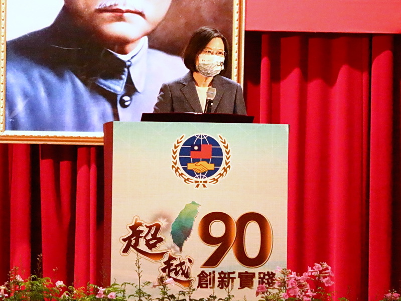 僑界是國力延伸 總統：為台灣爭更多國際支持