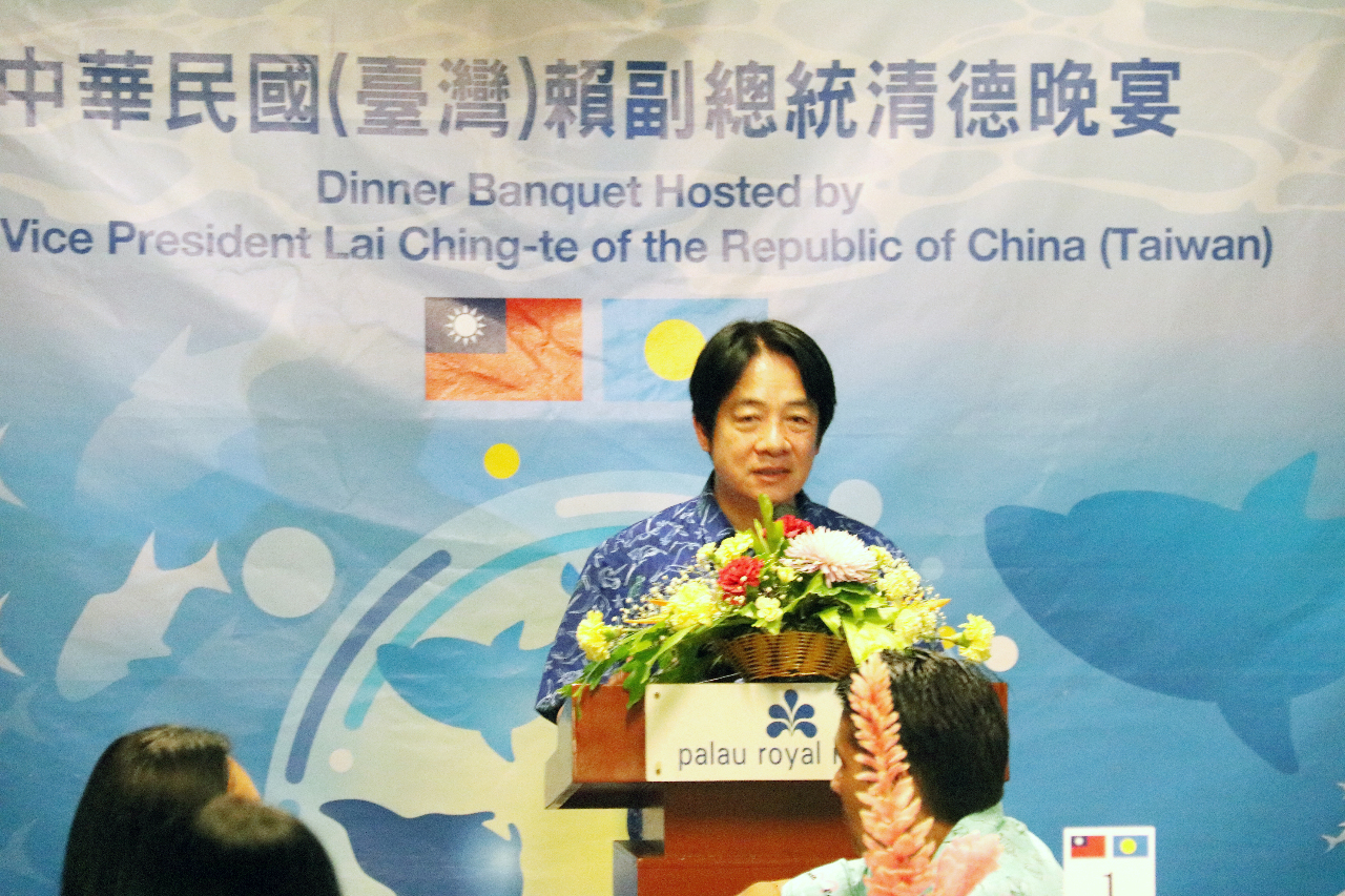帛旅專案／賴清德：帛琉環保用心 值得台灣學習