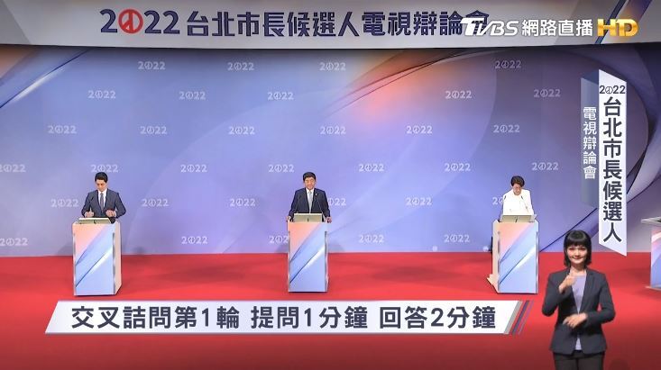 2022選戰／少子化問題交鋒 陳蔣黃提問也拋解方