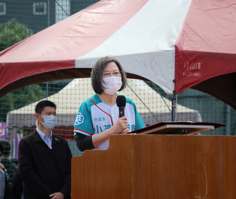 2022選戰／北市長選情膠著  總統催票：一起當阿中神隊友