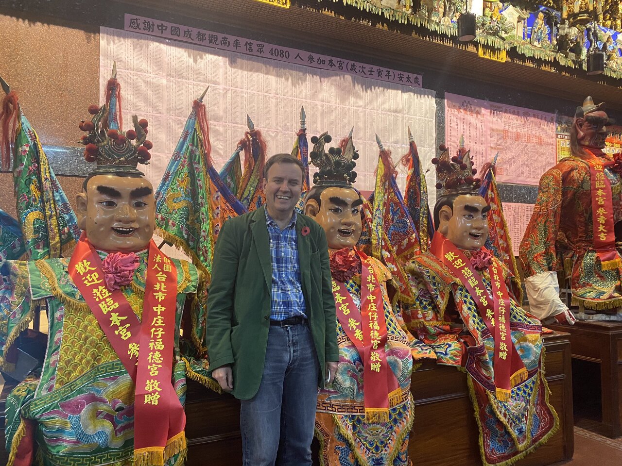 英國副大臣訪台  舊地重遊逛夜市
