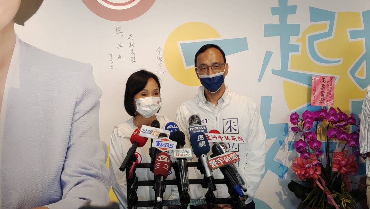 2022選戰／必取桃園 朱立倫：民調領先但不能掉以輕心